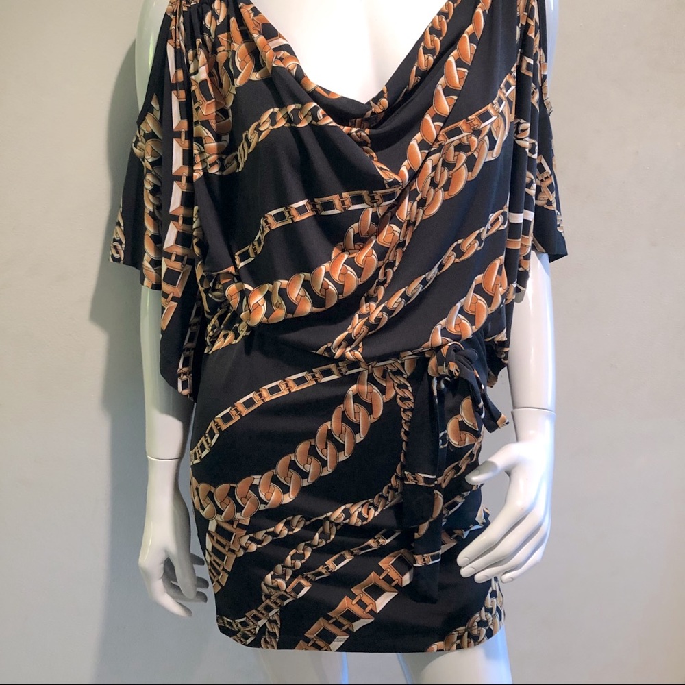 Versace inspired tunic top